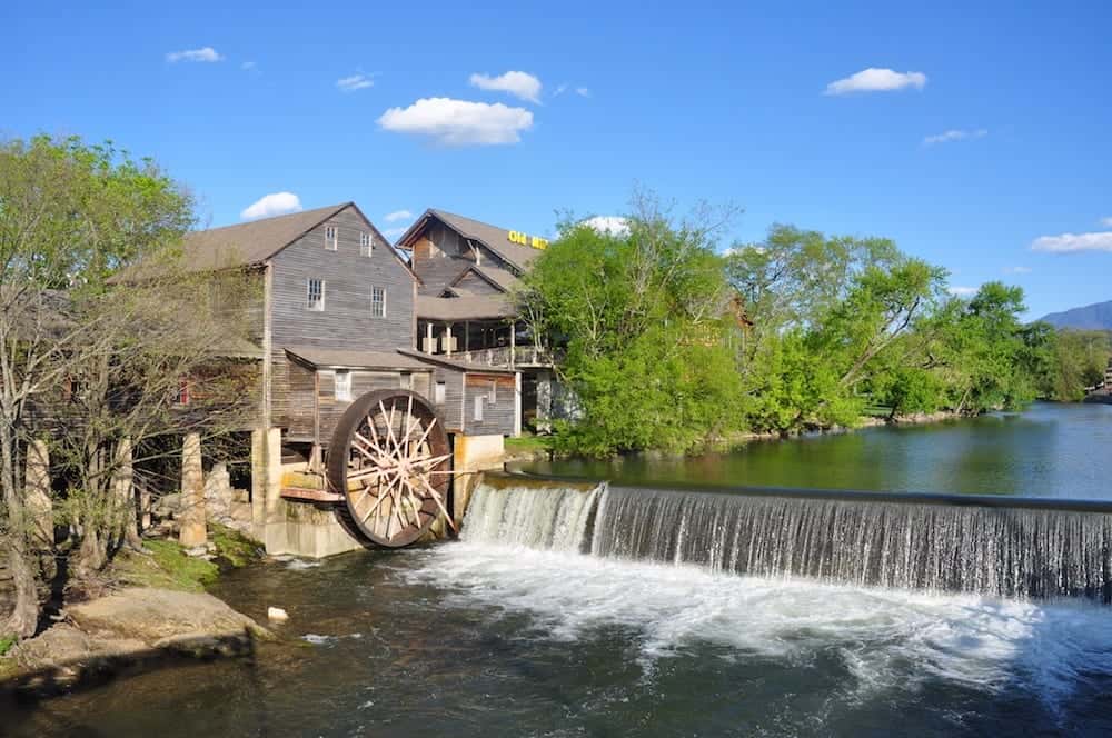 Photo of The Old Mill in Pigeon Forge TN.